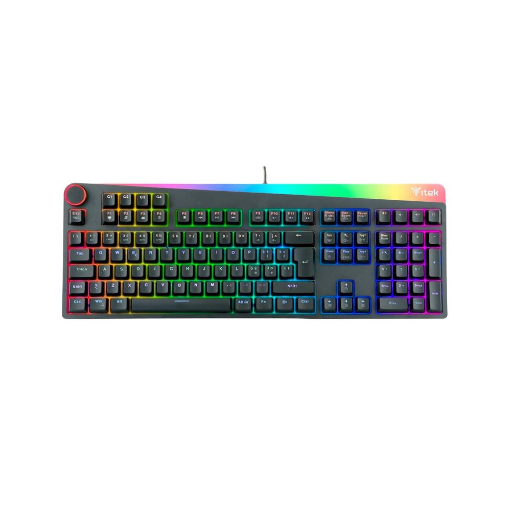 TASTIERA GAMING X31 MECCANICA RGB (ITKGMCX31) NERO