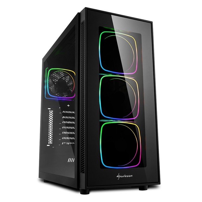 CASE GAMING TG6 RGB ATX VETRO TEMPERATO NO ALIMENTATORE