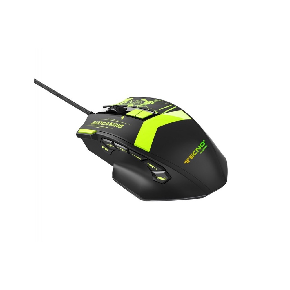 MOUSE TC-PGM830 RETROILLUMINATO 12 TASTI GAMING