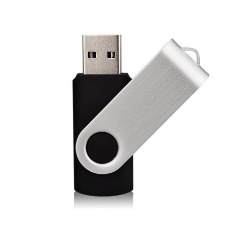 PEN DRIVE 8GB NERA BULK - IDEALE PER SERIGRAFIA - USB