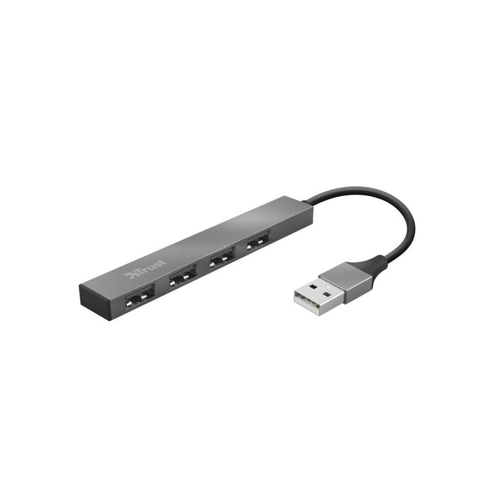 HUB 4 PORTE HALYX USB (23786) IN ALLUMINIO