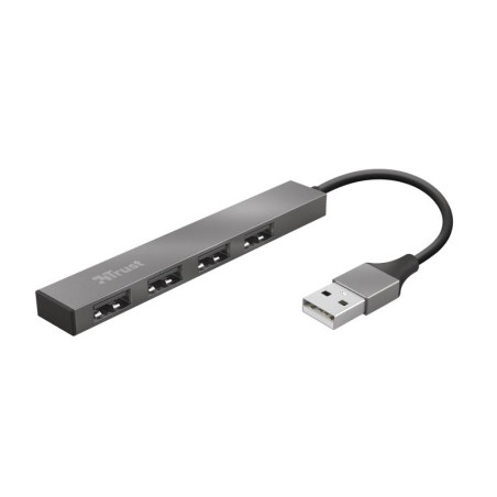 HUB 4 PORTE HALYX USB (23786) IN ALLUMINIO