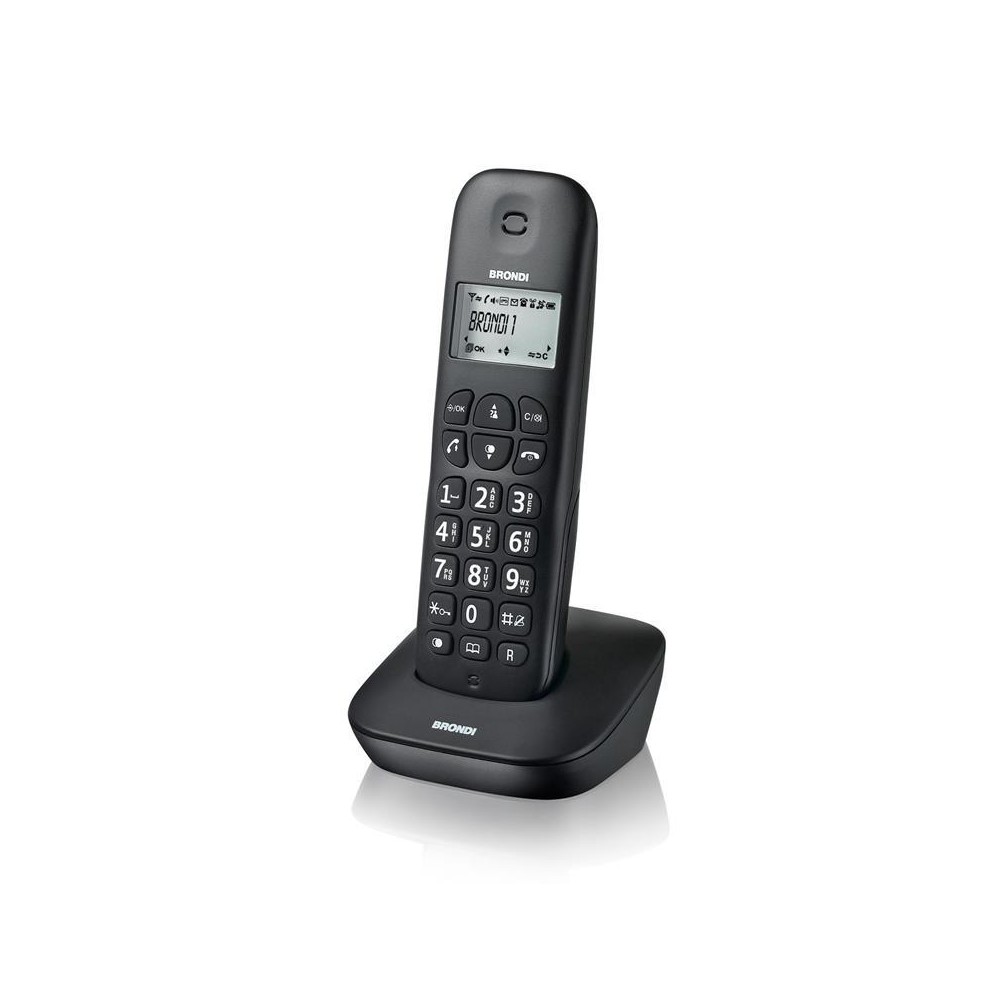 TELEFONO CORDLESS GALA NERO (TCRTEBND0003)