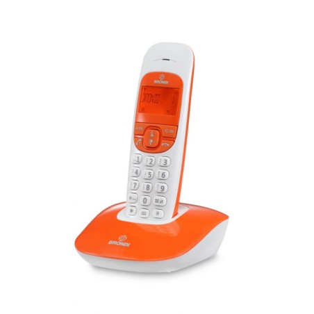 TELEFONO CORDLESS NICE BIANCO/ARANCIONE