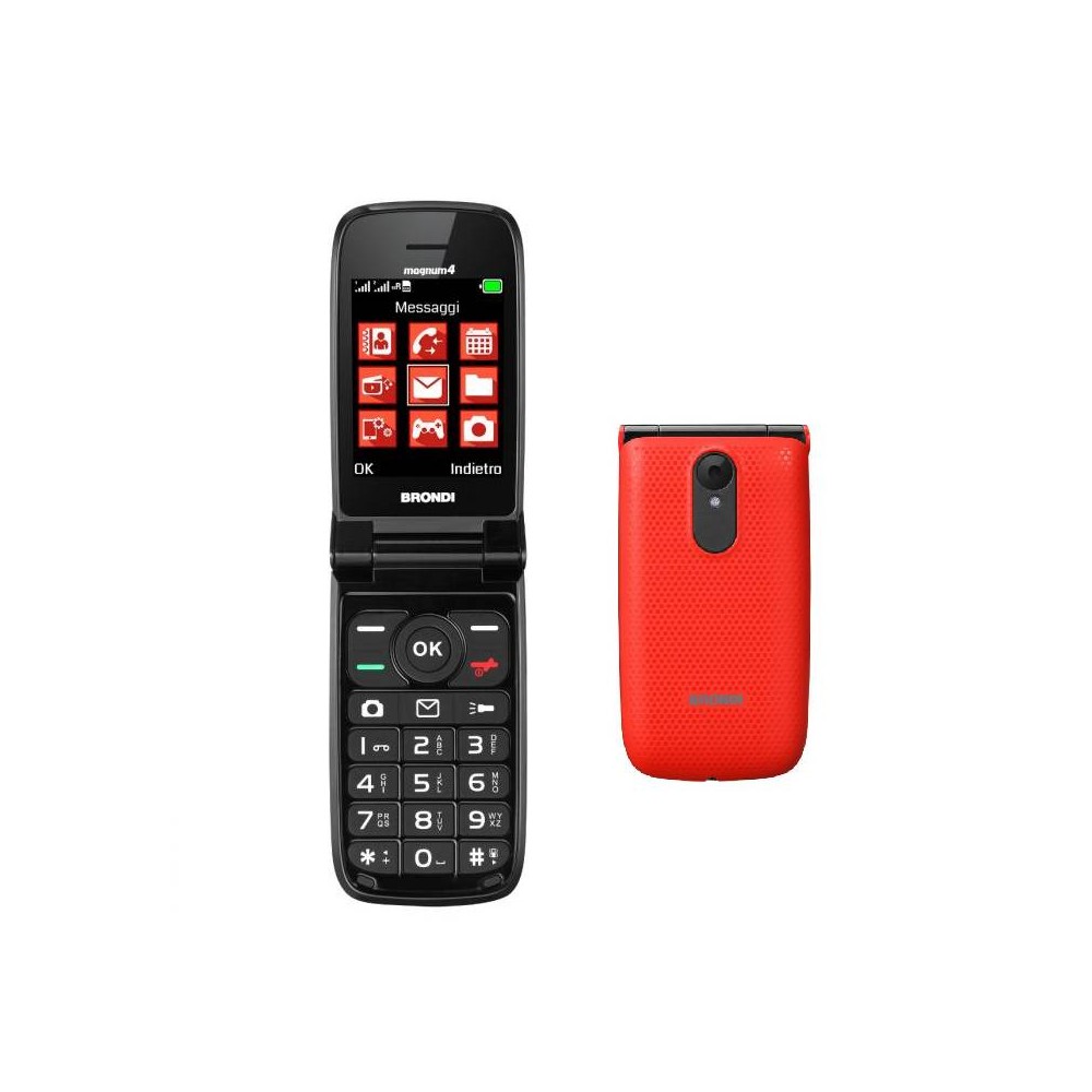 CELLULARE MAGNUM 4 DUAL SIM - ROSSO