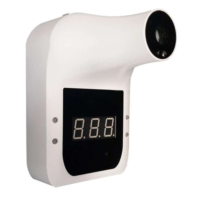 TERMOMETRO TERMOSCANNER INFRAROSSI A CONTATORE A PARETE CON DISPLAY (GP100)