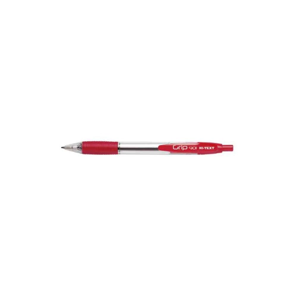 PENNA SCATTO HI-TEXT 901 GRIP 1MM ROSSA (12 PEZZI)