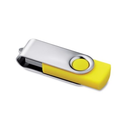 PEN DRIVE 8GB GIALLA BULK - IDEALE PER SERIGRAFIA - USB