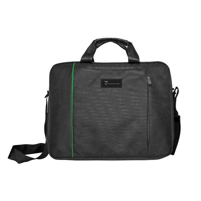 BORSA PER NOTEBOOK 15.6" NERO/VERDE (TM-PCBAG-BKG)