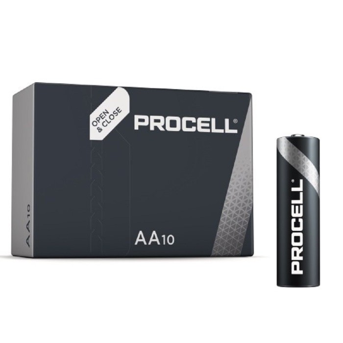 BATTERIE PROCELL ALKALINE AA10 1.5V MN1500 (10 PEZZI)