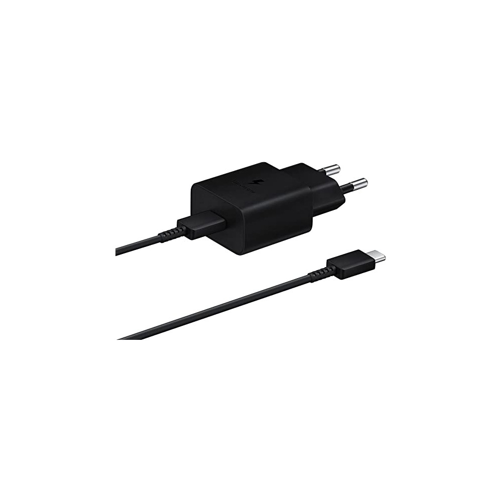 CARICATORE USB TYPE-C QUICK CHARGE 25W NERO (EP-TA800XBEGWW)