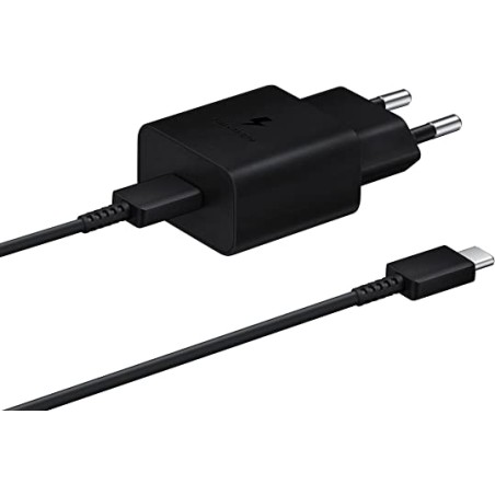 CARICATORE USB TYPE-C QUICK CHARGE 25W NERO (EP-TA800XBEGWW)