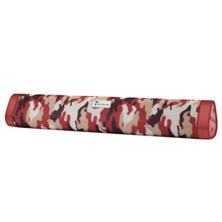 BARRA AMPLIFICATA SOUNDBAR TM-A15-CAMR SENZA FILI CAMOUFLAGE RED