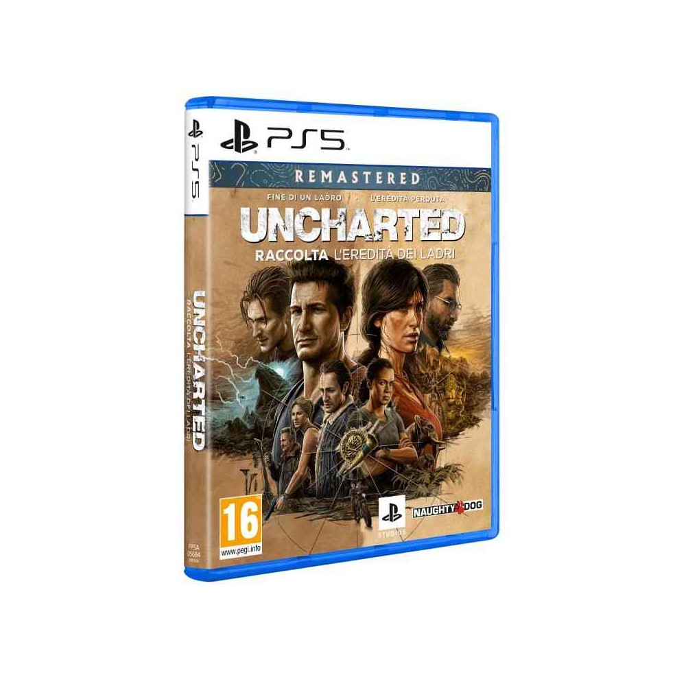 VIDEOGIOCO UNCHARTED: RACCOLTA L'EREDITÀ DEI LADRI (PS5SWSON0018) - PER PS5