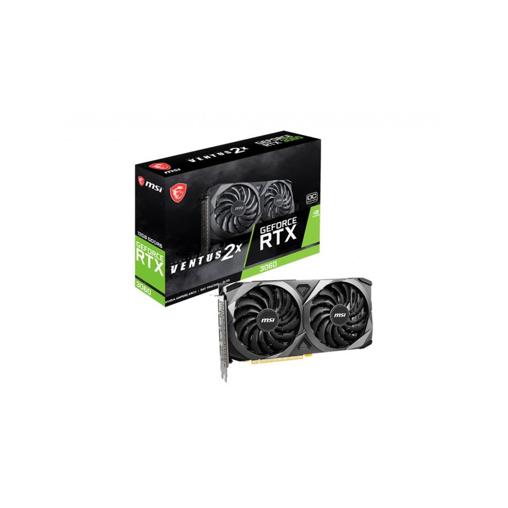 SCHEDA VIDEO GEFORCE RTX 3060 VENTUS 2X OC 12G 12 GB (V397-022R)