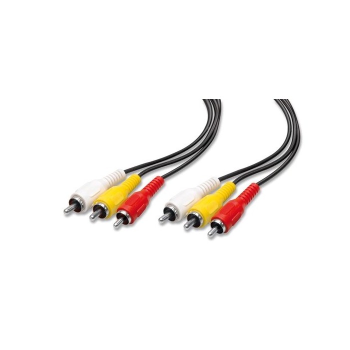 CAVO AUDIO E VIDEO 9/11 3SP RCA + 3SP RCA - 1,5MT