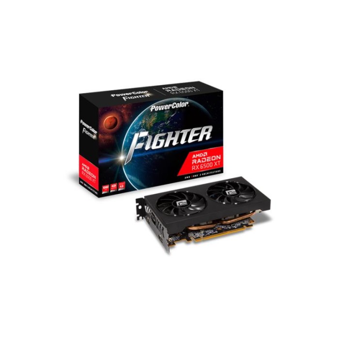 SCHEDA VIDEO RADEON RX6500 XT FIGHTER 4 GB AXRX (4GBD6-DH/OC)