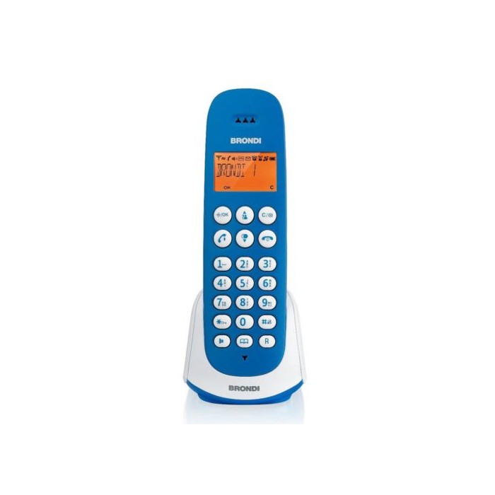 TELEFONO CORDLESS ADARA (BROADARABL/W) BIANCO/BLU