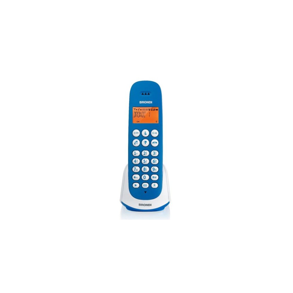 TELEFONO CORDLESS ADARA (BROADARABL/W) BIANCO/BLU