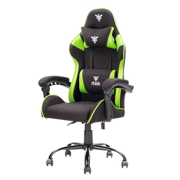 SEDIA RHOMBUS FF10 GAMING CHAIR - NERA/VERDE (ITCGFF10BG)