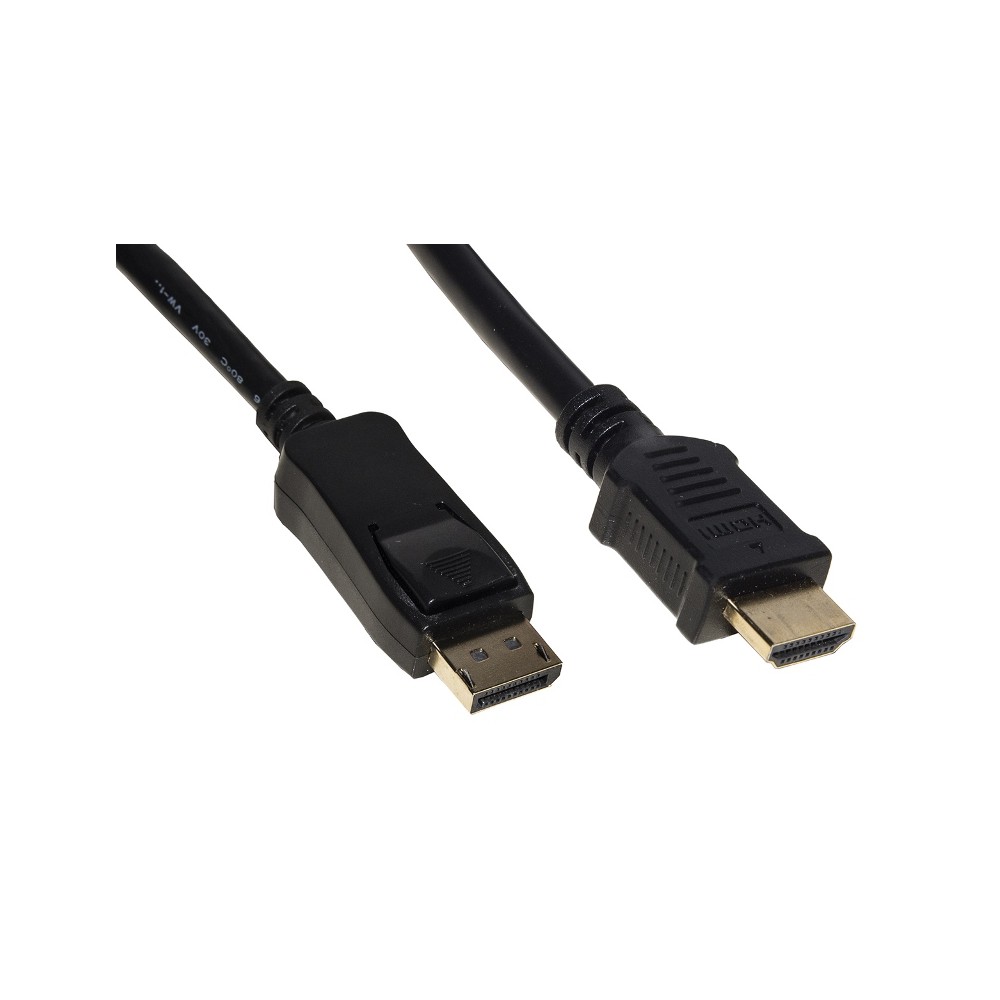 CAVO DISPLAYPORT 1.2 - HDMI 1.4 - 4Kx2K 30HZ 3MT (LKCDPH30)