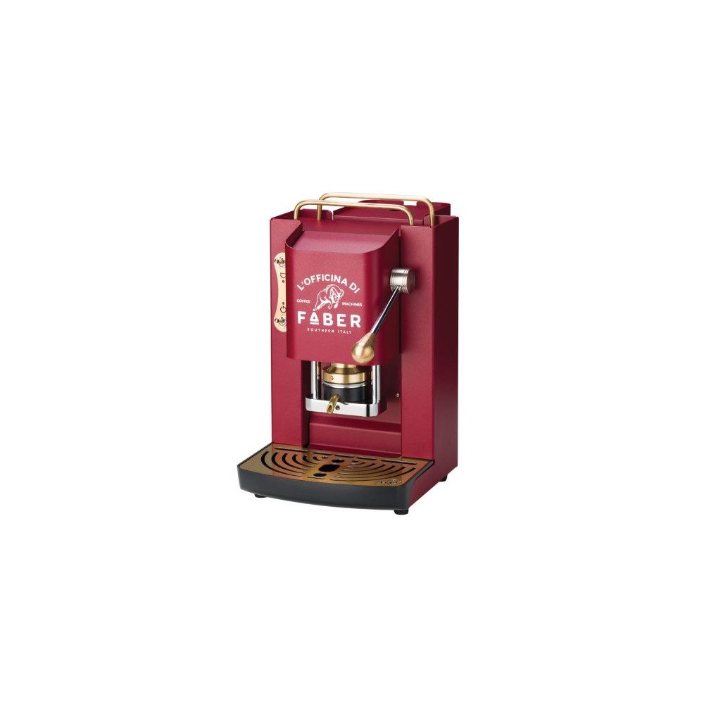 MACCHINA DA CAFFE' A CIALDE PRO DELUXE ROSSO CHERRY