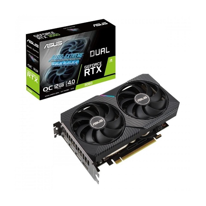 SCHEDA VIDEO GEFORCE RTX 3060 DUAL LHR V2 OC 12 GB (90YV0GB2-M0NA10)