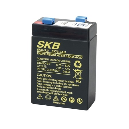 BATTERIA AL PIOMBO 6V 3.2AH (SK6-3.2)