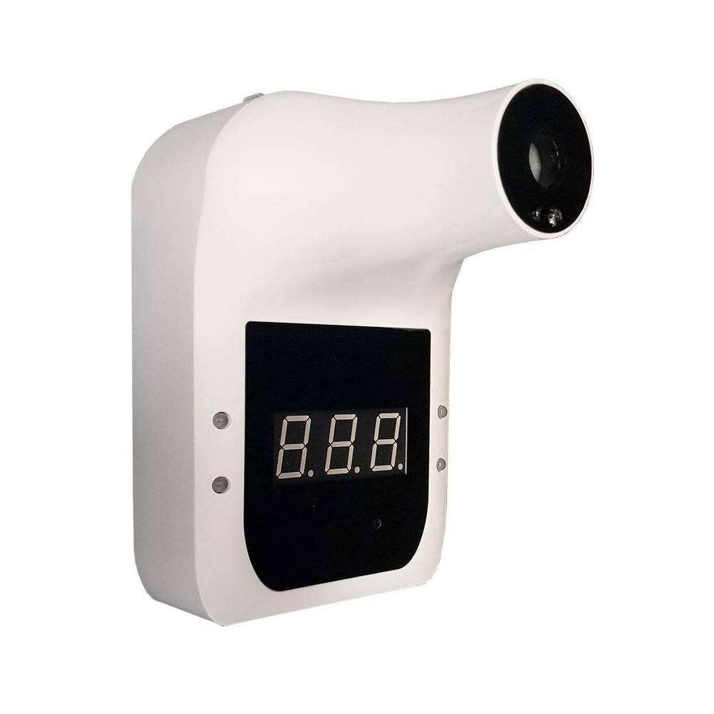 TERMOMETRO TERMOSCANNER INFRAROSSI A CONTATORE A PARETE CON DISPLAY (GP100)