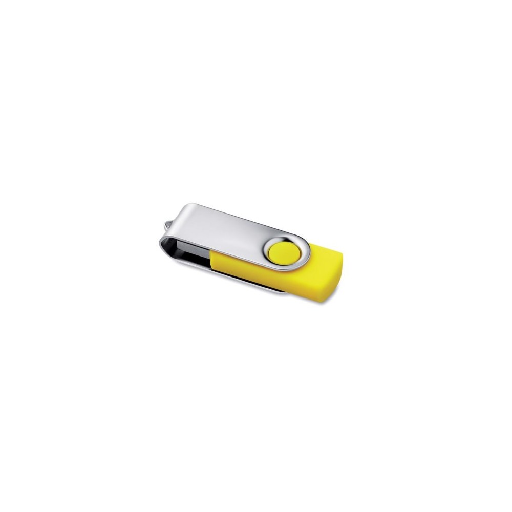 PEN DRIVE 8GB GIALLA BULK - IDEALE PER SERIGRAFIA - USB