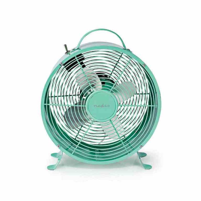 VENTILATORE DA TAVOLO FNCL10TQ20 - 25CM - TURCHESE