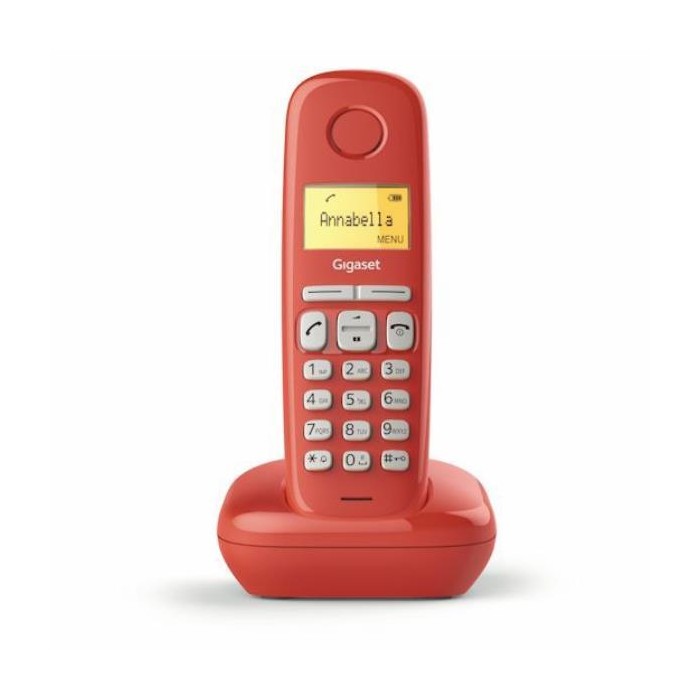 TELEFONO CORDLESS GIGASET A170 ROSSO