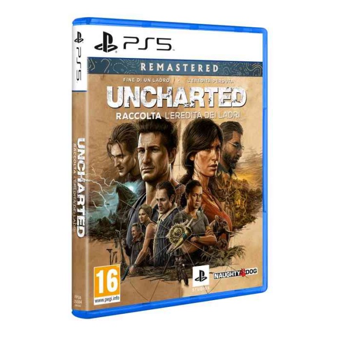 VIDEOGIOCO UNCHARTED: RACCOLTA L'EREDITÀ DEI LADRI (PS5SWSON0018) - PER PS5