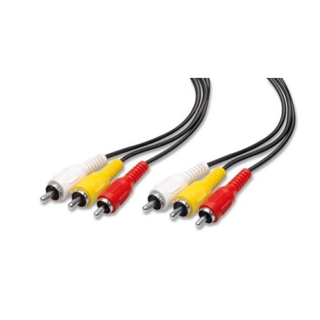 CAVO AUDIO E VIDEO 9/11 3SP RCA + 3SP RCA - 1,5MT