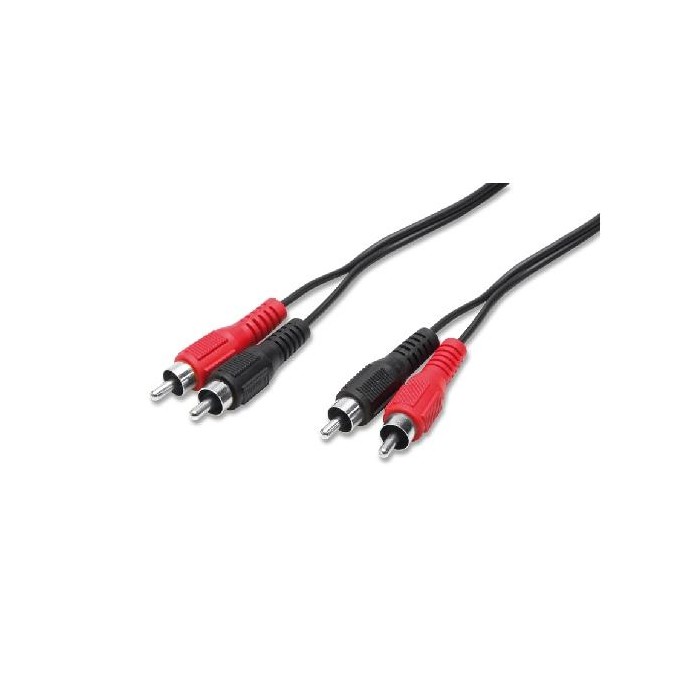 CAVO AUDIO 3/09 2SP RCA + 2SP RCA - 5 MT (14HI025)