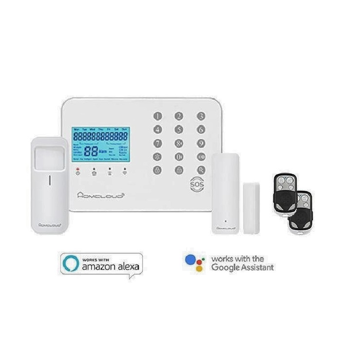 KIT ANTIFURTO WIRELESS 10P WI-FI + GSM PRO (WL-AK99CST)