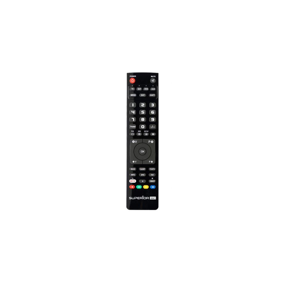 TELECOMANDO UNIVERSALE COMPLETO PER TV 4 IN 1 PROGRAMMABILE TRAMITE PC (ACCTVSUE0009)