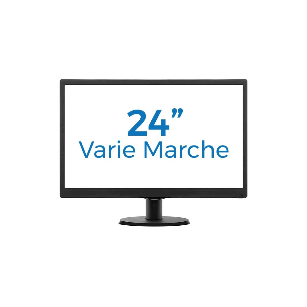 MONITOR 24" VARI MODELLI LED NO BOX - RICONDIZIONATO - GR. A/A- GAR. 3 MESI