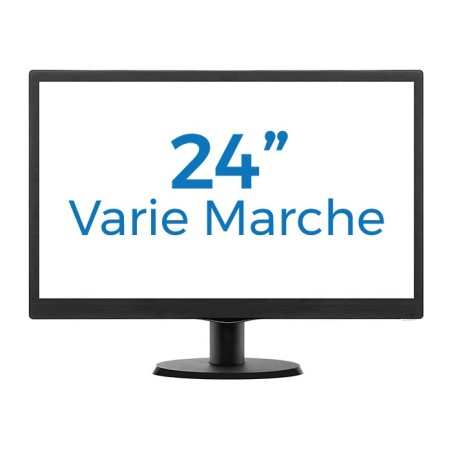 MONITOR 24" VARI MODELLI LED NO BOX - RICONDIZIONATO - GR. A/A- GAR. 3 MESI