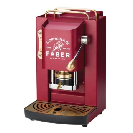 MACCHINA DA CAFFE' A CIALDE PRO DELUXE ROSSO CHERRY