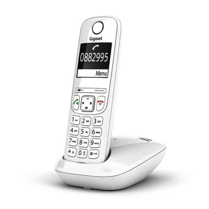 TELEFONO CORDLESS GIGASET AS690W BIANCO (S30852-H2816-K102)