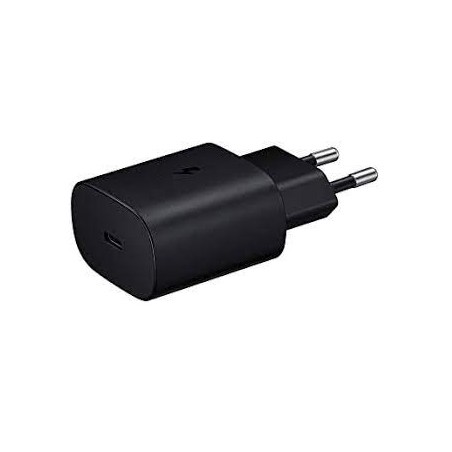 CARICABATTERIE USB-C 25W FAST CHARGE (EP-TA800XBEGWW) NERO BULK