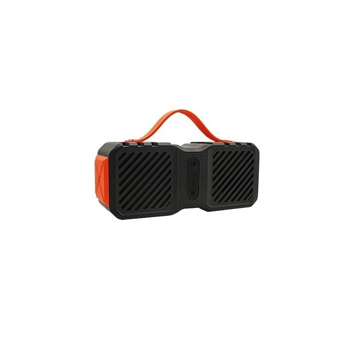 CASSA MINI SPEAKER ALTOPARLANTE PORTATILE BLUETOOTH 30W NERO/ARANCIONE (33186)