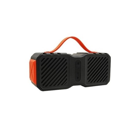 CASSA MINI SPEAKER ALTOPARLANTE PORTATILE BLUETOOTH 30W NERO/ARANCIONE (33186)