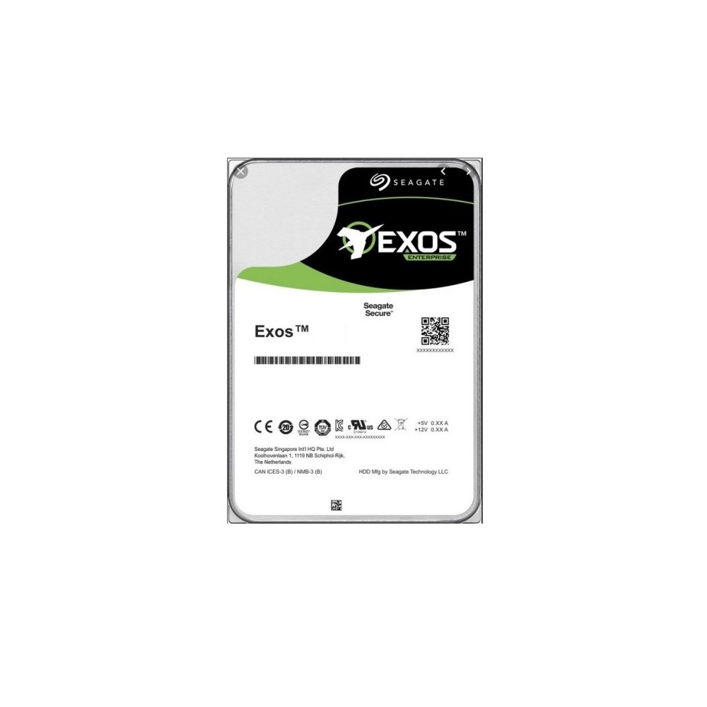 HARD DISK 20 TB EXOS X16 SATA 3.5" NAS (ST20000NM007D)