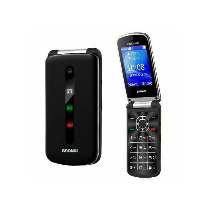 CELLULARE PRESIDENT DUAL SIM NERO