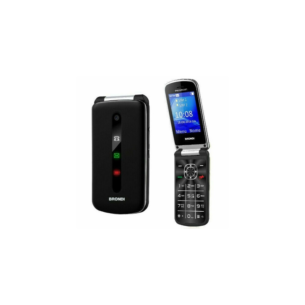 CELLULARE PRESIDENT DUAL SIM NERO