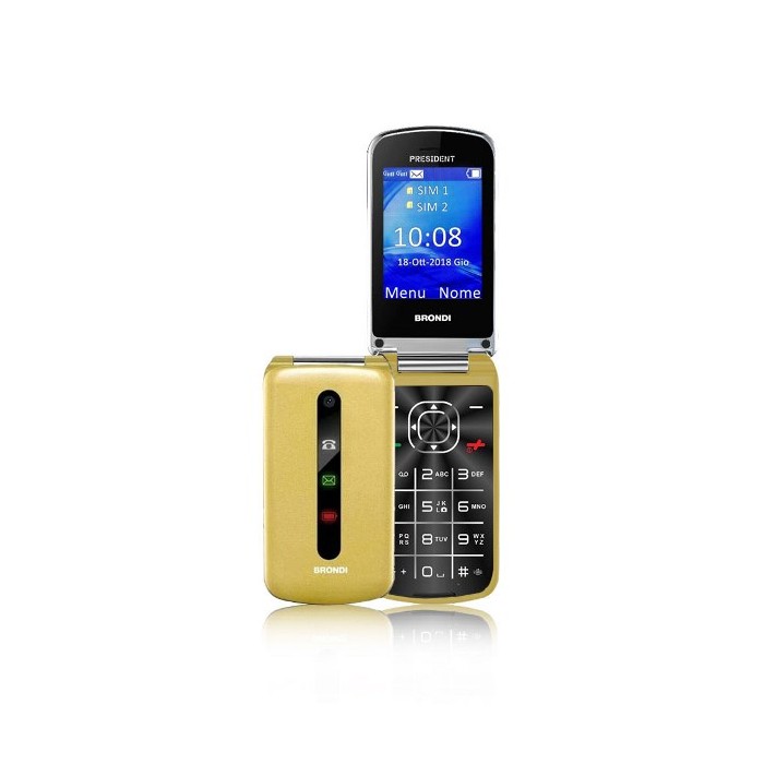 CELLULARE PRESIDENT DUAL SIM GOLD