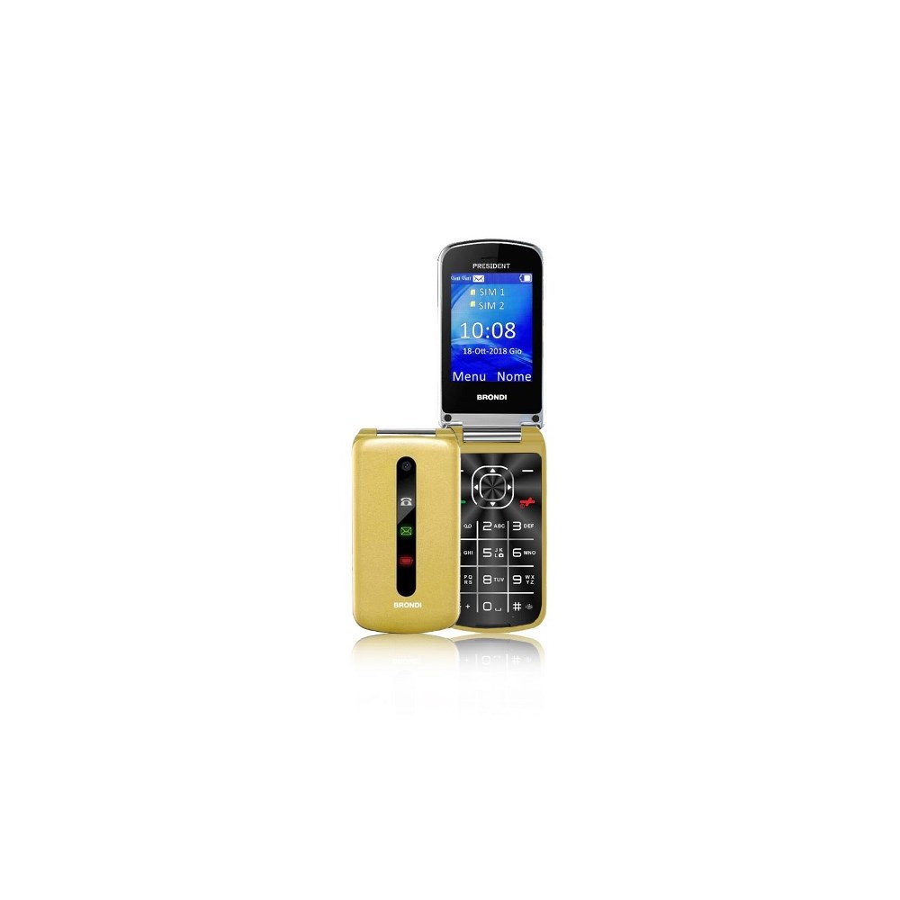 CELLULARE PRESIDENT DUAL SIM GOLD