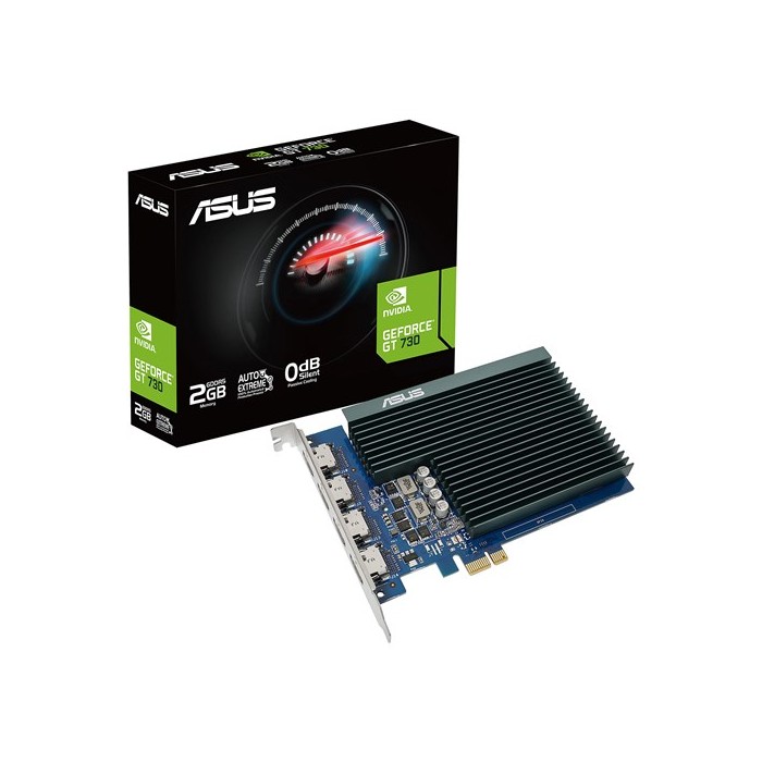 SCHEDA VIDEO GEFORCE GT730 2 GB PCI-E GT730-4H-SL-2GD5 (90YV0H20-M0NA00)